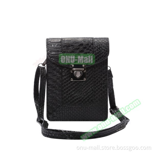 Private Label Cross Body Mini Bag, leather Pouch Bagfor Mobile Phones